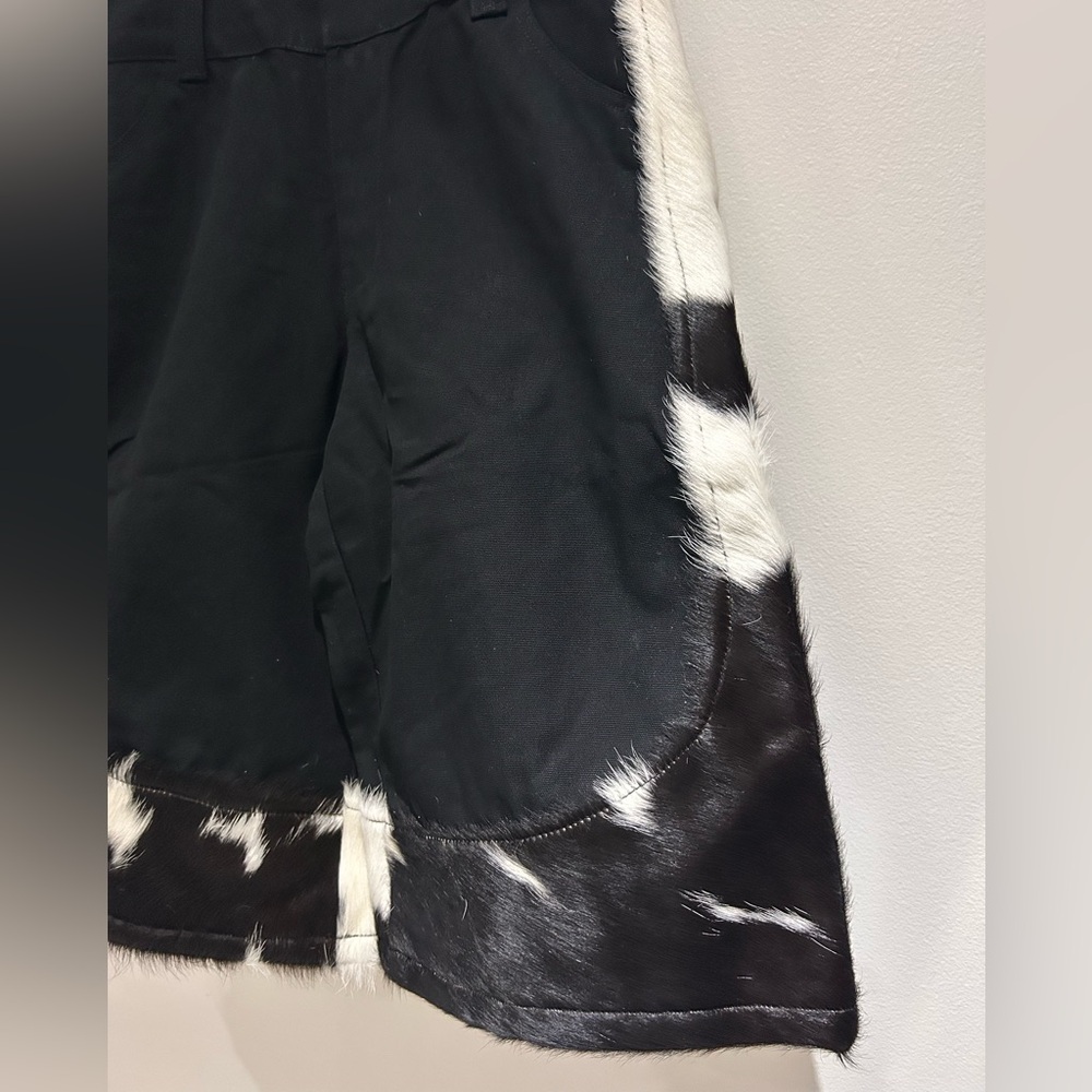 Brand New Esprit Escalier 100% cowhide demon shorts- Sixe 32. New without tags - Picture 6 of 11